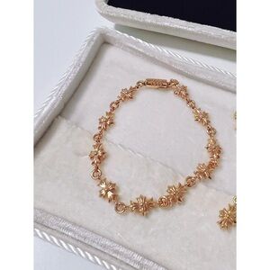 Chrome Hearts Gold Tiny e bracelet